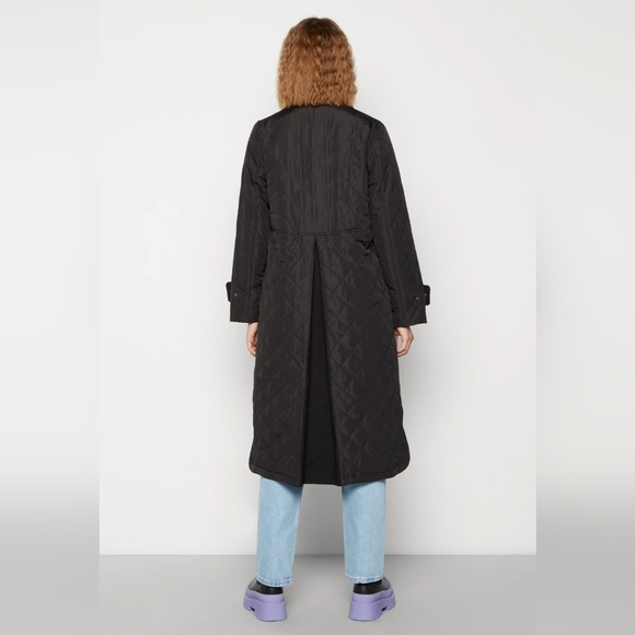 [NEW] Military Inspired Lightweight Quilted Coat Size 36 - Picture 8 of 8